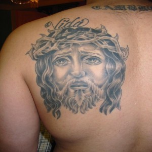 Jesus tattoo