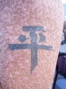 Christian cross tattoos