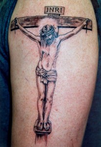 The Crusifixtion of Jesus Tattoo