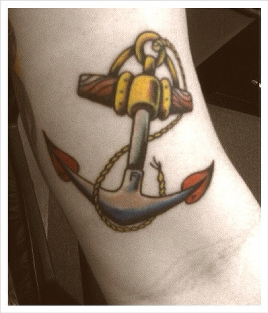 Anchor Tattoos - Tons of Designs & Ideas