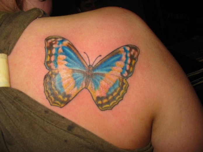 16 Beautiful Butterfly Tattoos - Tattoo Me Now