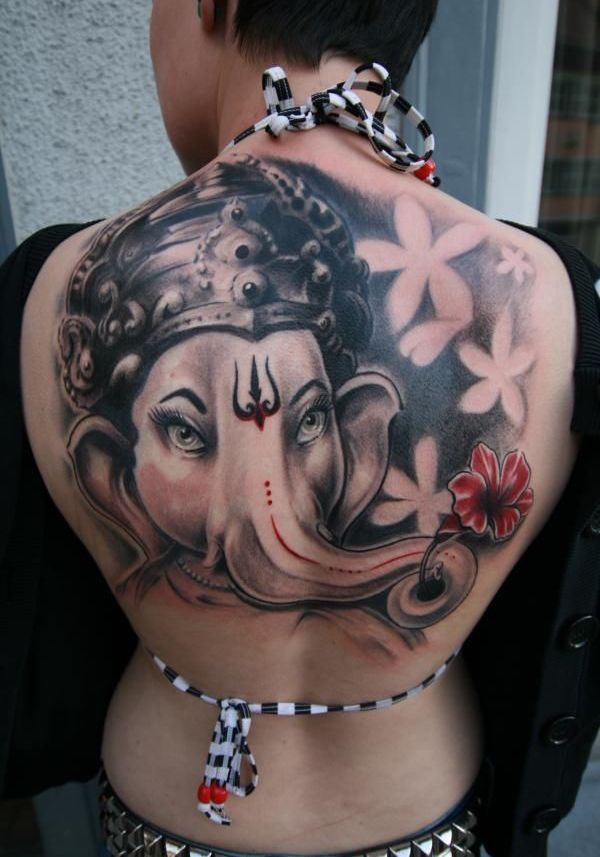 The Canvas Arts Temporary Tattoo Waterproof For Mens  Women Wrist Arm  Hand Neck X95 Lord Ganesha Tattoo Size 60mmX105mm  Amazonin Beauty