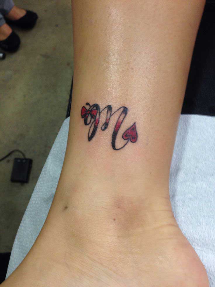 Me and Tattoo Letter Now M Tattoo - Meanings Designs