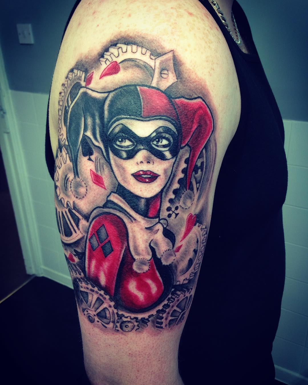 FANLIFE Finally made my Suicide Squad tattoo Took me 85 hours but its  so worth it  rDCCinematic