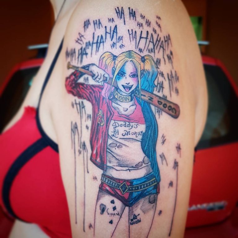 Pin on Harley Quinn Tattoos