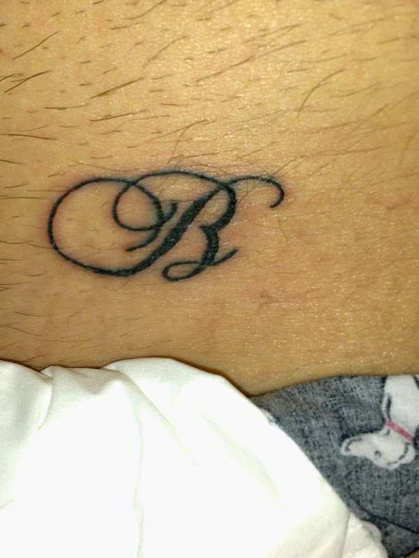 letter b tattoo fonts