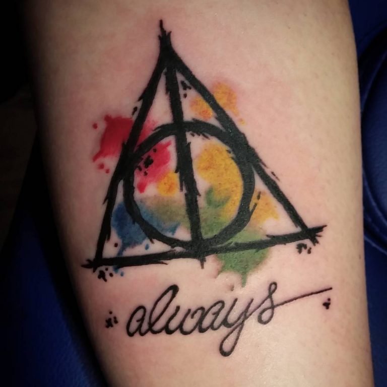 Deathly Hallows Tattoo explained 100+ Deathly Hallows Tattoo Designs