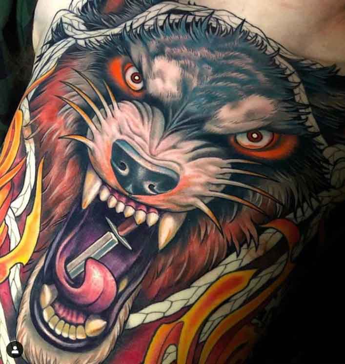 Ultimate Fenrir Tattoo Collection 30 Fenrir Tattoo Designs Ideas And Meanings Tattoo Me Now 3000