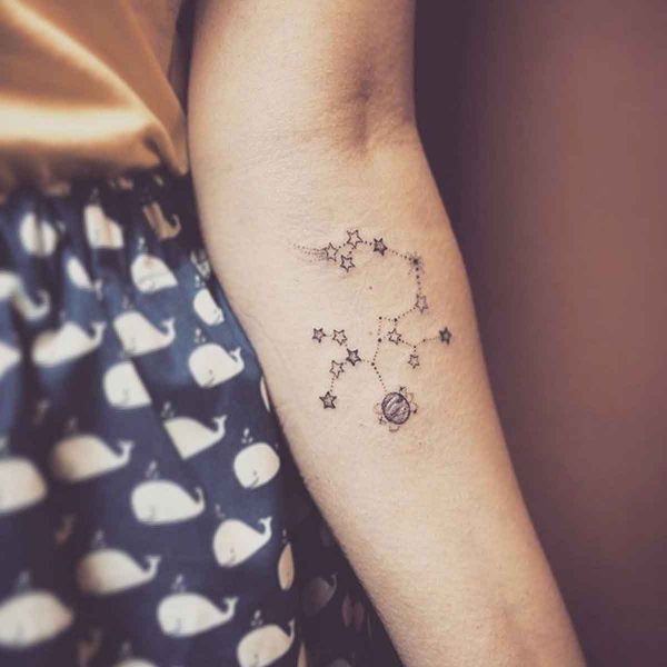 20 Sagittarius Constellation Tattoo Designs, Ideas and Meanings for ...