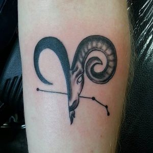 Aries Constellation Tattoo 25 Most Beautiful Ideas For Star Lovers