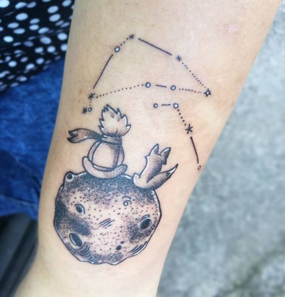 Capricorn Constellation  New Technology  Temporary Tattoo   Inkster