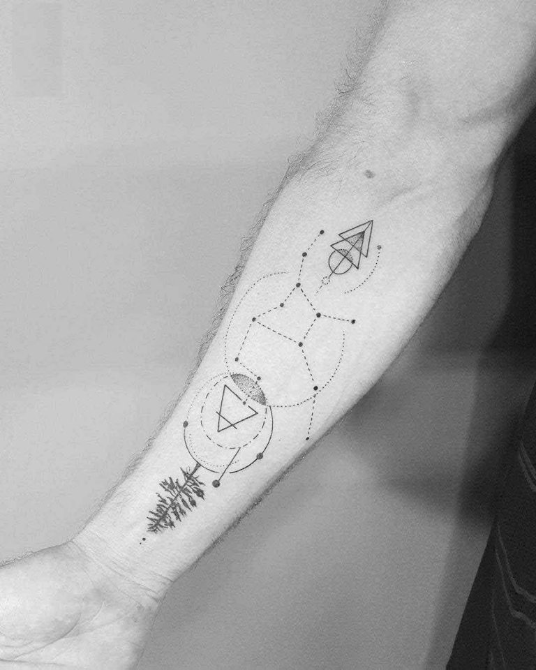 40 Virgo Constellation Tattoo Designs, Ideas and Meanings for Zodiac