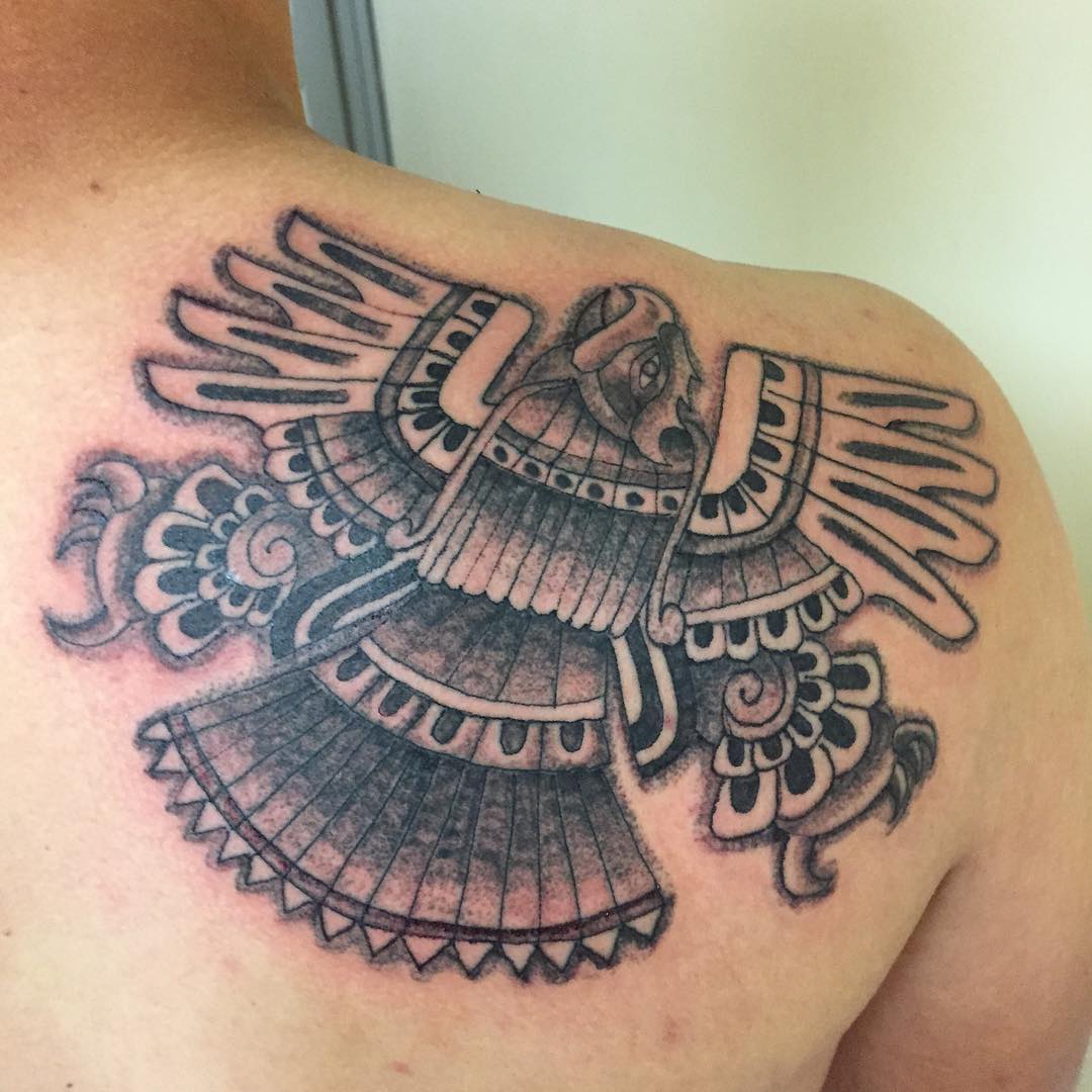 1596 Aztec Eagle Tribal Tattoo Images Stock Photos  Vectors   Shutterstock