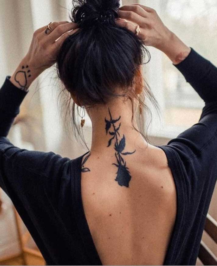 100 Unique Back Of Neck Tattoos Designs And Ideas Ultimate Back Of 