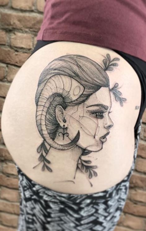 90 Unique Aries Tattoos to Compliment Your Body and Personality  Tattoo Me  Now