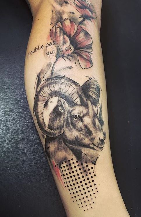 90 Unique Aries Tattoos to Compliment Your Body and Personality