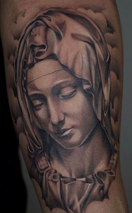 Mary and Jesus Tattoo  Best Tattoo Ideas Gallery