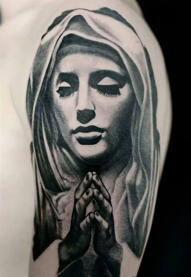 Virgin Mary Tattoos  35 Inspirational Collections  Design Press