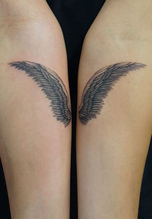 91 Epic Angel Wings Tattoo Ideas [2024 Inspiration Guide] | Small angel wing  tattoo, Wings tattoo, Small angel tattoo