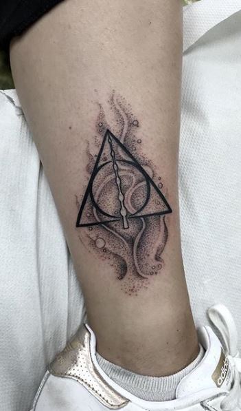 Harry Potterinspired phoenix tattoo from Chris  Forest City Tattoo in  London ON  rtattoos