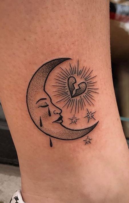 Explore the 50 Best Moon Tattoo Ideas 2020  Tattoodo