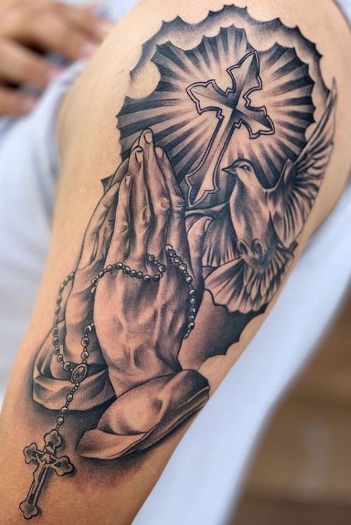 52 Praying hands tatt ideas in 2023  sleeve tattoos praying hands tattoo hand  tattoos
