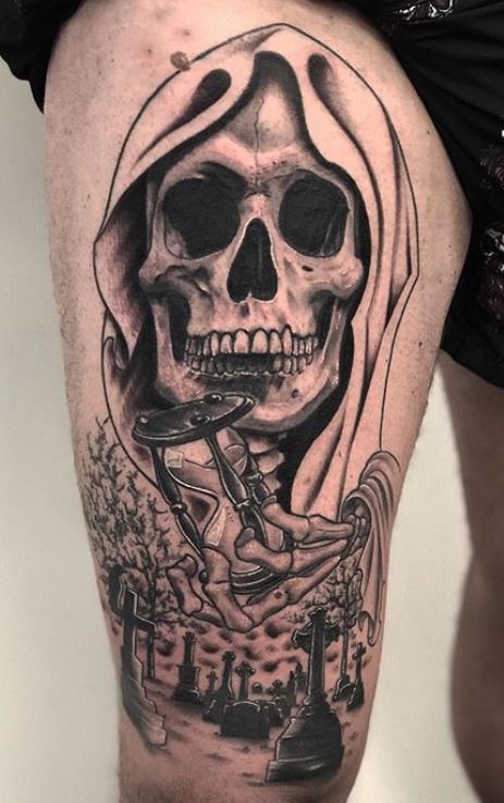 Independent Tattoo Company  Tattoos  Evil Grim Reaper  Grim Reaper