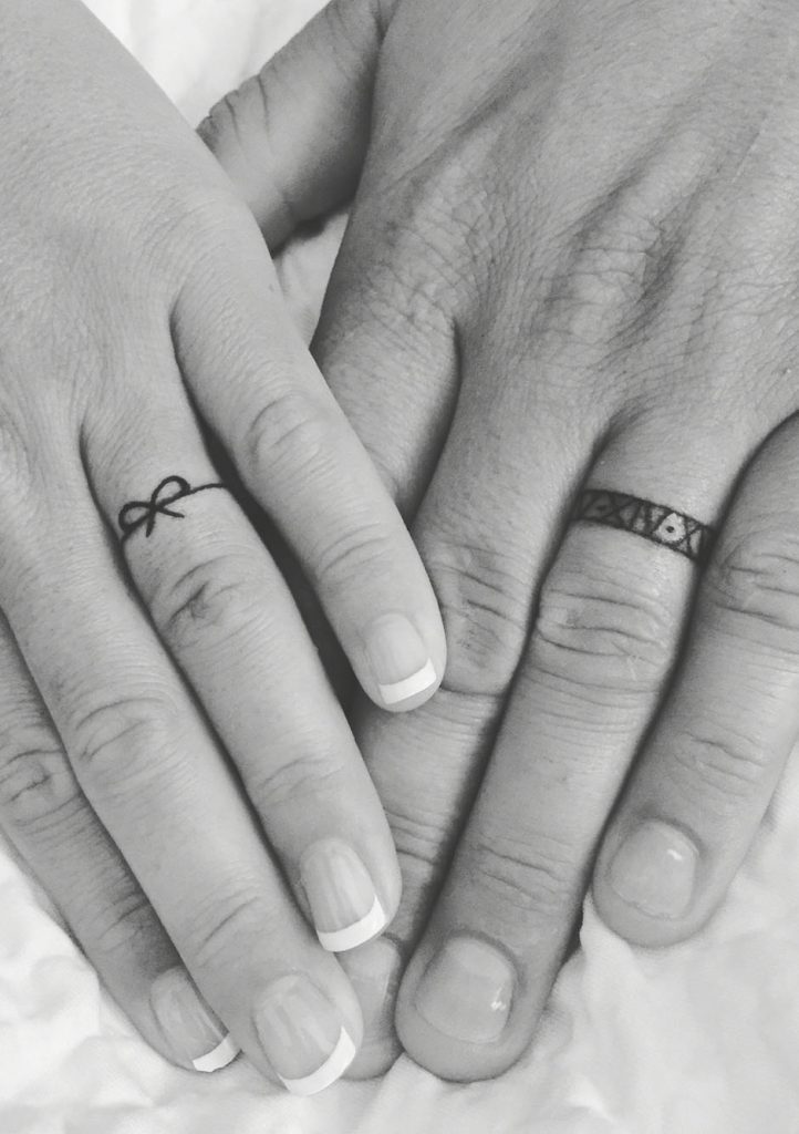 100 Unique Wedding Ring Tattoos You’ll Need to See - Tattoo Me Now