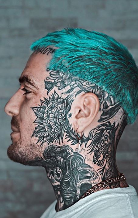 Awesome forehead Tattoo For Girls Tattoo Idea | Hairline tattoos, Head  tattoos, Tattoos for women