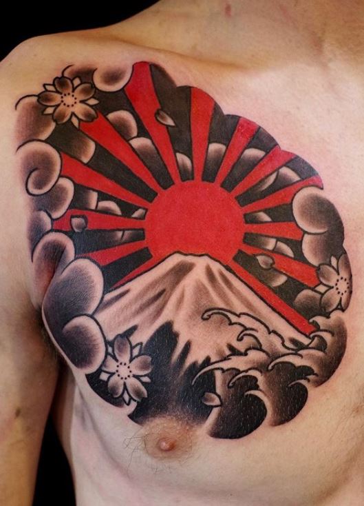 Update More Than 82 Japanese Sun Tattoo Designs Latest Esthdonghoadian