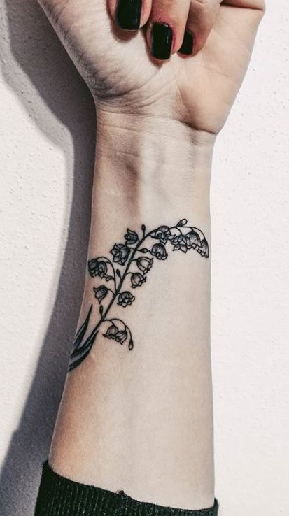 45 Lily of the Valley Tattoo Meanings Designs and Ideas  neartattoos