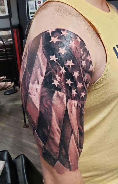 115 Patriotic American Flag Tattoos You Must See - Tattoo Me Now