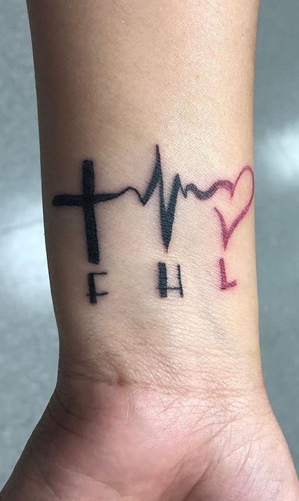 Faith Hope Love Tattoo  Etsy