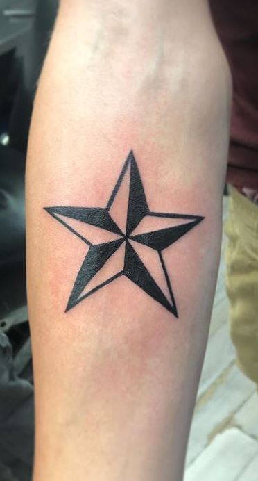 Nautical Star Tattoos Free Png Image - Star Tattoo Transparent PNG -  400x396 - Free Download on NicePNG