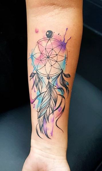65 Trendy Dreamcatcher Tattoos, Ideas, & Meanings - Tattoo Me Now