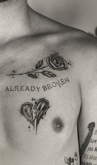 35 Amazing Broken Heart Tattoos For Men To Express Your Grief