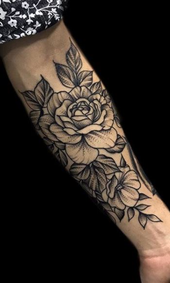Penny Flower Large Arm Tattoos 4Sheet Flower Full Arm Sleeve Temporary  Tattoos and 4Sheet Fake Penny Half Arm Tattoos for Women Girls Makeup   Amazonin Beauty