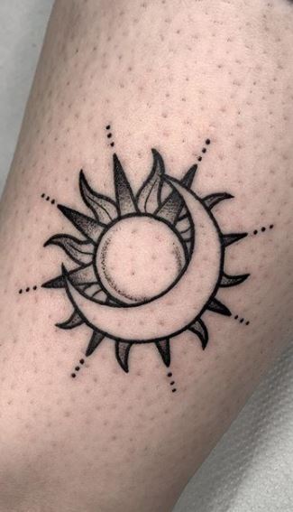 125 Sun and Moon Tattoo Designs for Men  Women  Wild Tattoo Art   Tatuagem yin yang Tatuagens Tatuagem