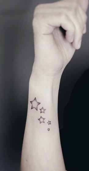 infinite symbol hebrew star tattoo idea | TattoosAI