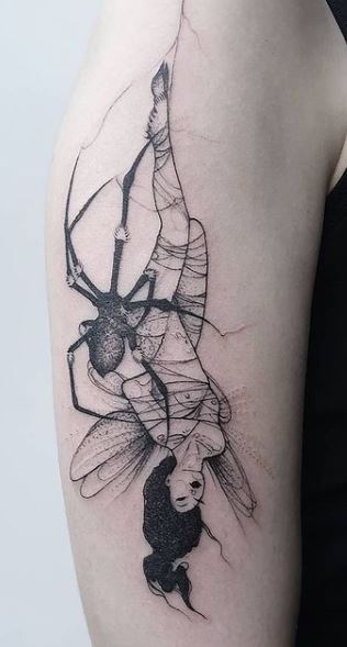 modern fairy tattoo design - Design of TattoosDesign of Tattoos