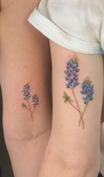 Bluebonnet Temporary Tattoo | Kelani Yogurt