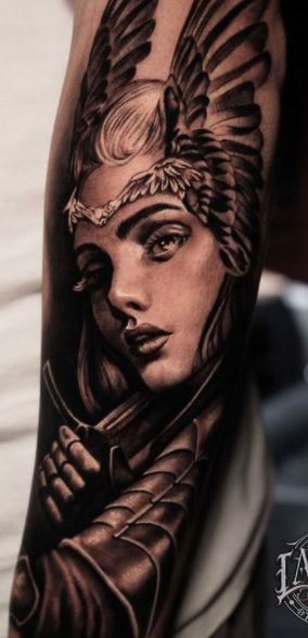 101 Best Viking Valkyrie Tattoo Designs That Will Blow Your Mind  Outsons