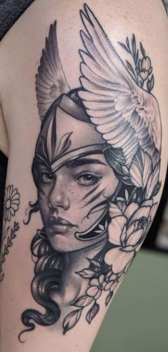 Buy SVGPNG Valkyrie Warrior Girl Cool Viking Norse Horror Tattoo Online in  India  Etsy