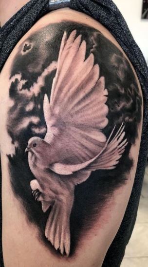 Dove tattoo: styles and meaning | 36+ Designs for men and women - VeAn  Tattoo