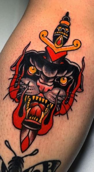 Top 30 Traditional Panther Tattoos For Men