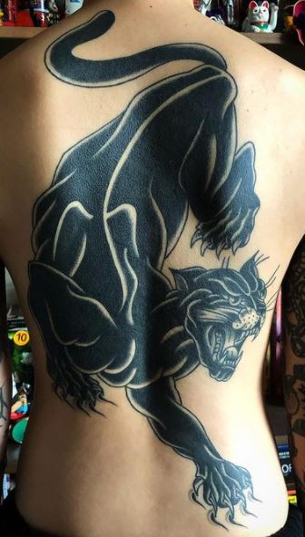 102 EyeCatching Panther Tattoos for Men and Women 