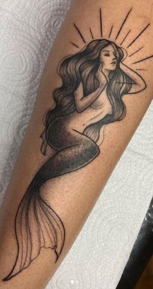 Tattoo uploaded by Vicky Angelini • My mermaid tattoo Half sleeve • Tattoodo