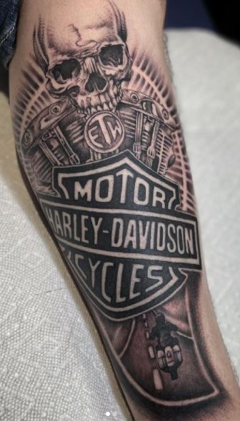 Harley Tattoo Images  Designs