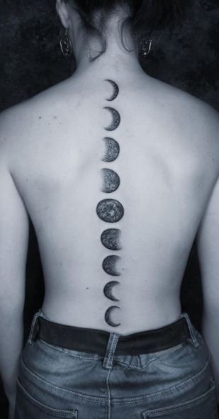 tattoo down spine