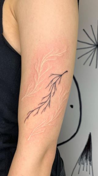 White Ink Tattoos For People With Pale Skins, by Tattoofilter, tattoos